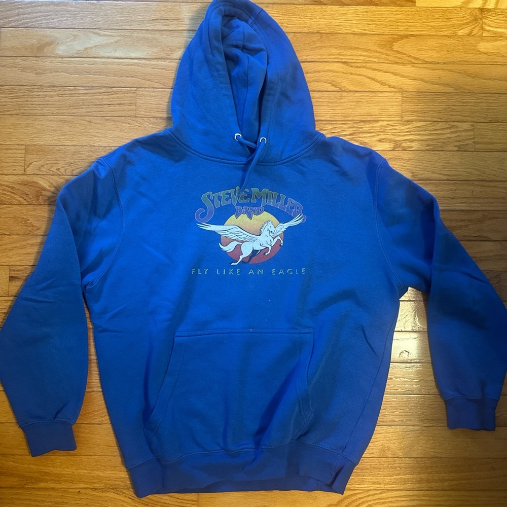 Blue Steve Miller Band Hoodie